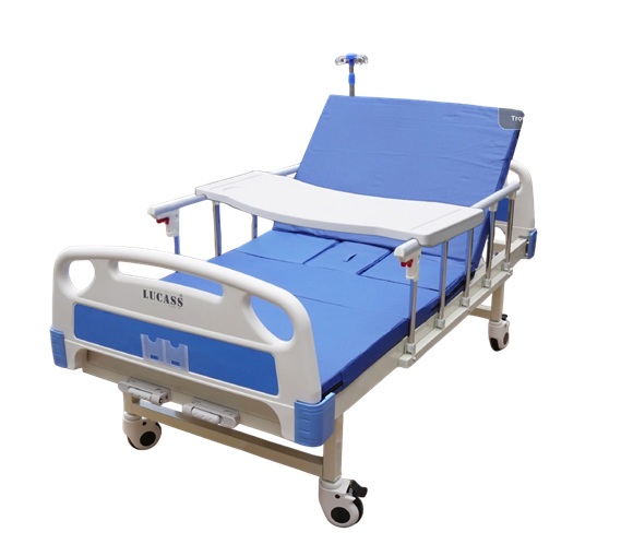 Giường Y Tế 2 tay quay Lucass GB-H03
